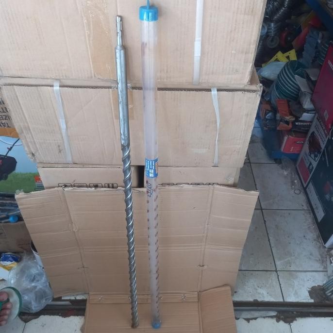 Mata Bor Beton Tembok 1 Meter / Mata bor Sds Plus beton Panjang 1000mm murah