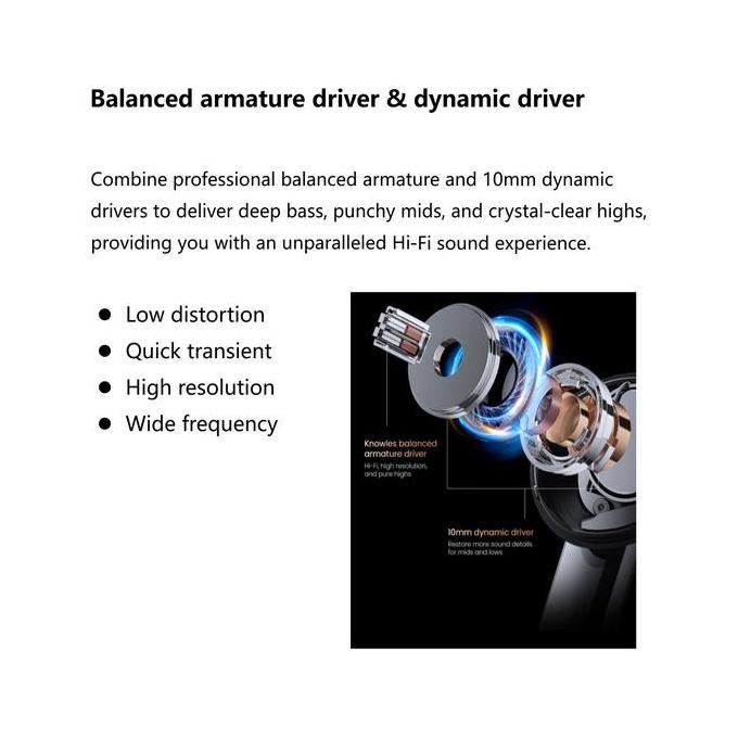 Promo Haylou W1 Anc Tws True Wireless Earbuds Headset Bluetooth T007