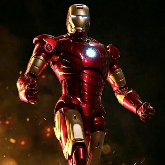 ZD TOYS MARVEL AVENGERS IRONMAN IRON MAN MARK 3 LED ACTION FIGURE