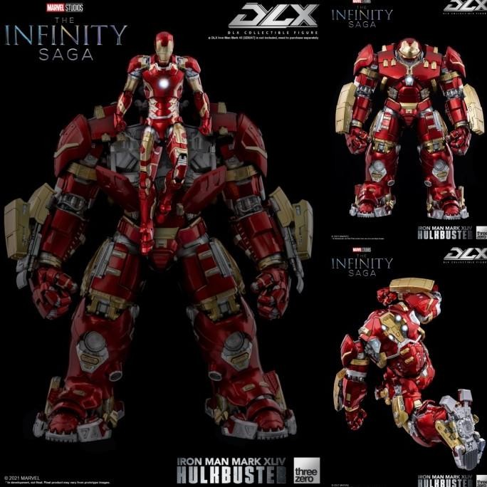 THREEZERO 3Z0248 1/12 IRON MAN MARK 44 HULKBUSTER DLX FIGURE