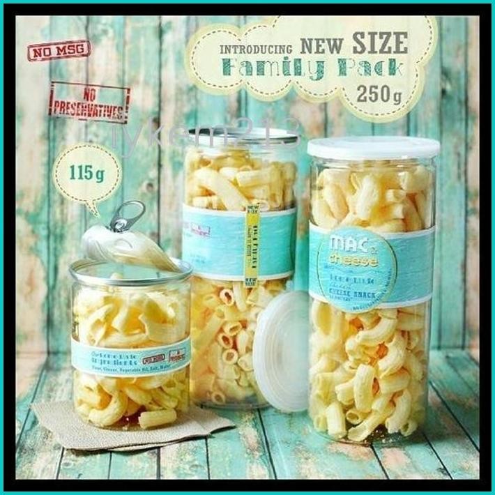 

MAC & CHEESE 115GR - SNACK CEMILAN MAKARONI KEJU