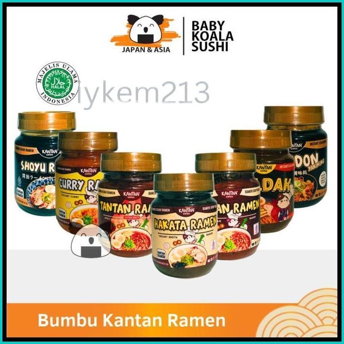 

BUMBU RAMEN & UDON INSTAN 215 G HALAL | HAKATA GYUDON CURRY SHOYU KAKEDASHI