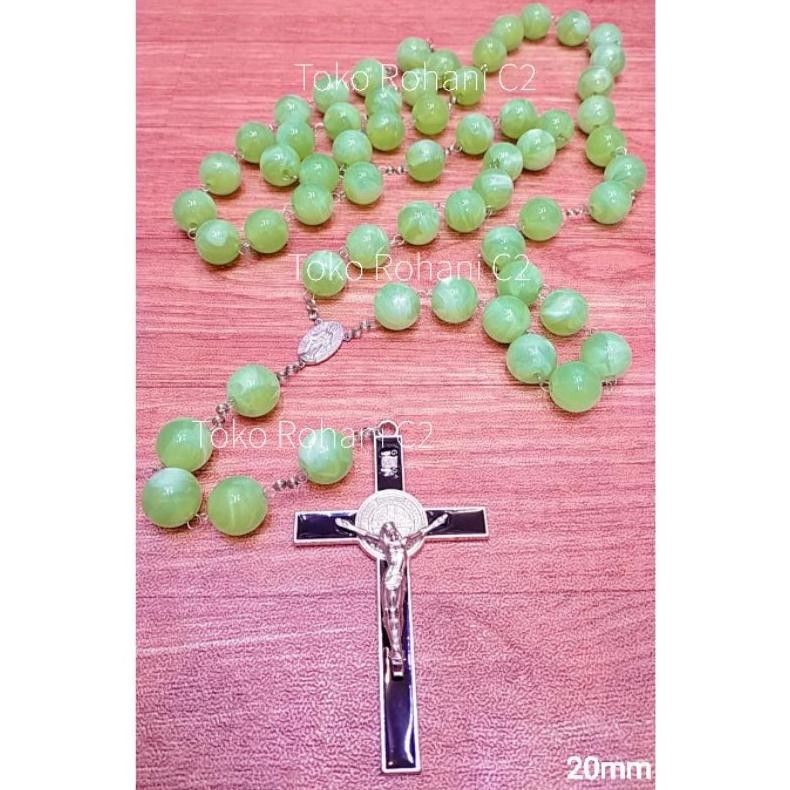 fx-23 edf-62 Rosario Dinding Kawat Blirik Salib Benediktus - Rosario Dinding - Rosario Dinding Bened