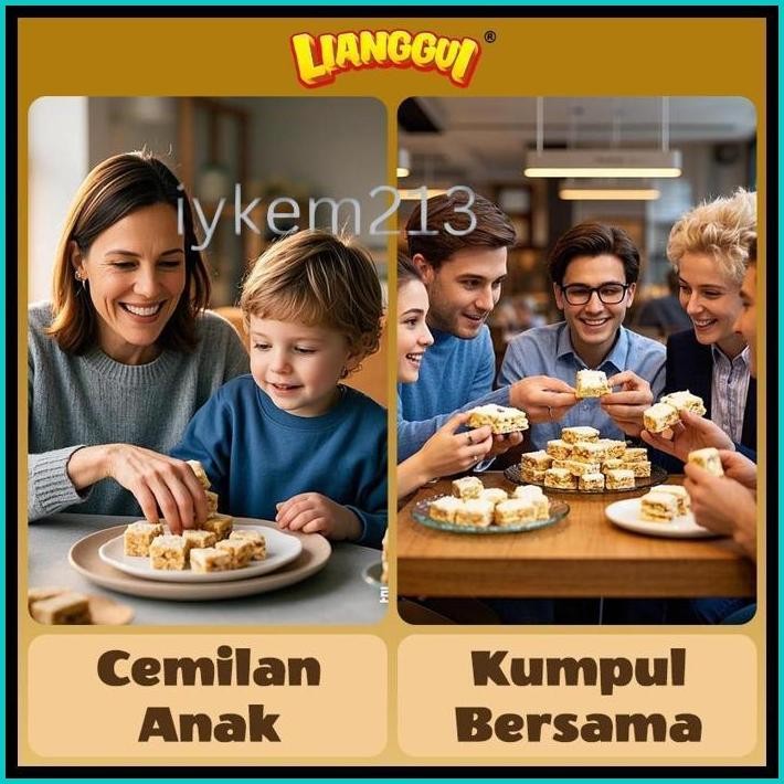 

LIANGGUI - NOUGAT CRANBERRY CHOCO HALAL CEMILAN LIBURAN ANEKA RASA VIRAL & BEST SELLER