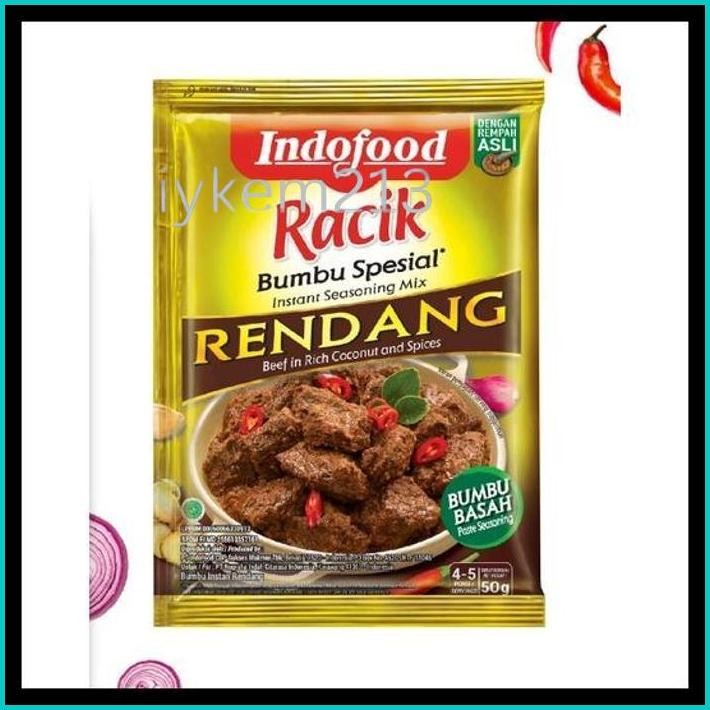 

BUMBU RACIK SPECIAL INSTANT INDOFOOD 45 GRAM RENDANG SOTO AYAM OPOR RAWON KARE GULAI BUMBU MASAK INSTAN KEBUTUHAN MEMASAK KARI GROSIR MURAH SEASONING MIX GULE GR