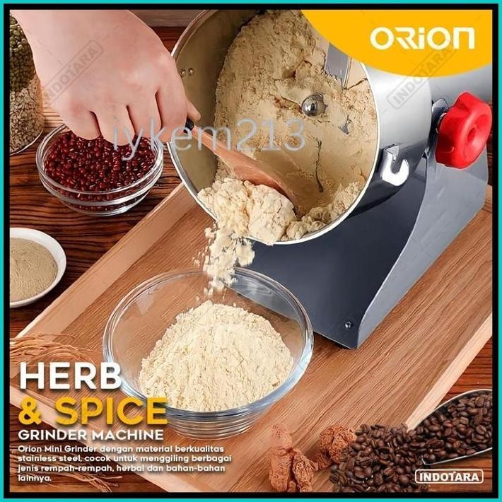 MESIN GILING BUMBU REMPAH/ PENEPUNG/ ORION SPICE HERB GRINDER