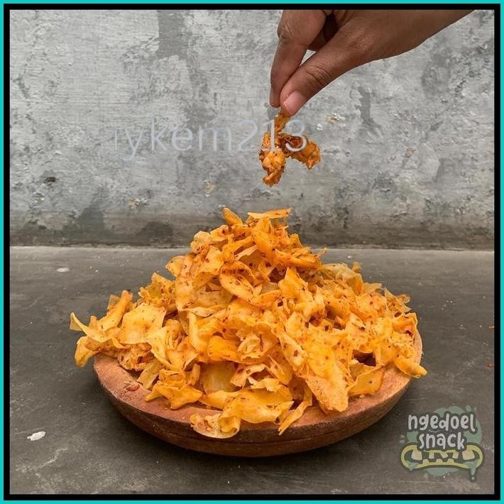 

KERIPIK SINGKONG KRIWIL PEDAS DAUN JERUK NGEDOEL