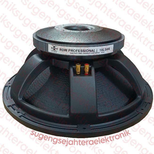 GC27 ad-77 Speaker Komponen RDW 18 inch LS 66 FT // 18LS66 FT // LS66 FT - 18 inch Original (HARGA S