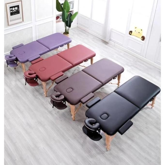 Meja Pijat Portable Untuk Spa Folding Beauty Bed Kasur Spa Therapy Treatment Bed Portable