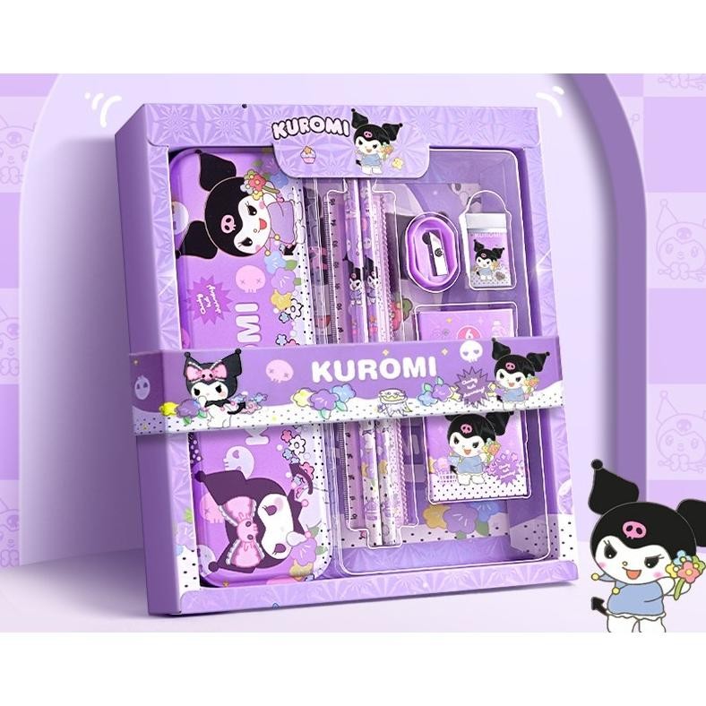 

STUDY SET STATIONERY PENSIL SET PAKET ALAT TULIS SEKOLAH KRKTER SPIDERMAN/ FROZEN/UNICORN 8015