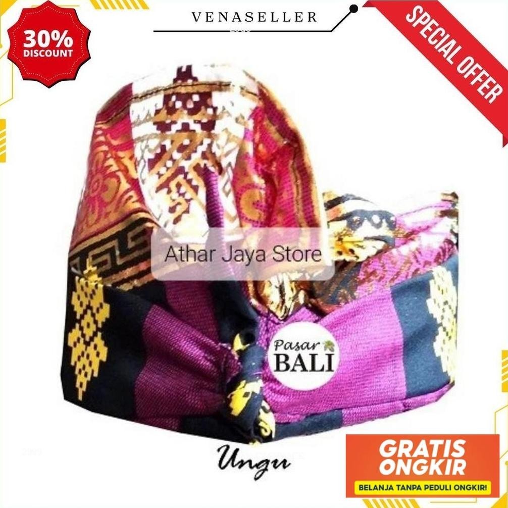 Udeng Bali Jadi / Udeng Bali Instan / Udeng Bali Prada Termurah Banget Original