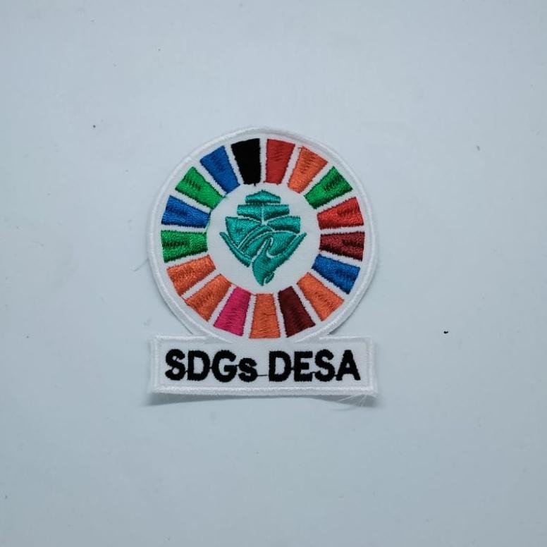 GB29 TERLARIS Logo Bordir SDGS Desa / Logo SDGS Desa / Bordir Logo SDGS Desa / Bordir SDGS Desa / Lo