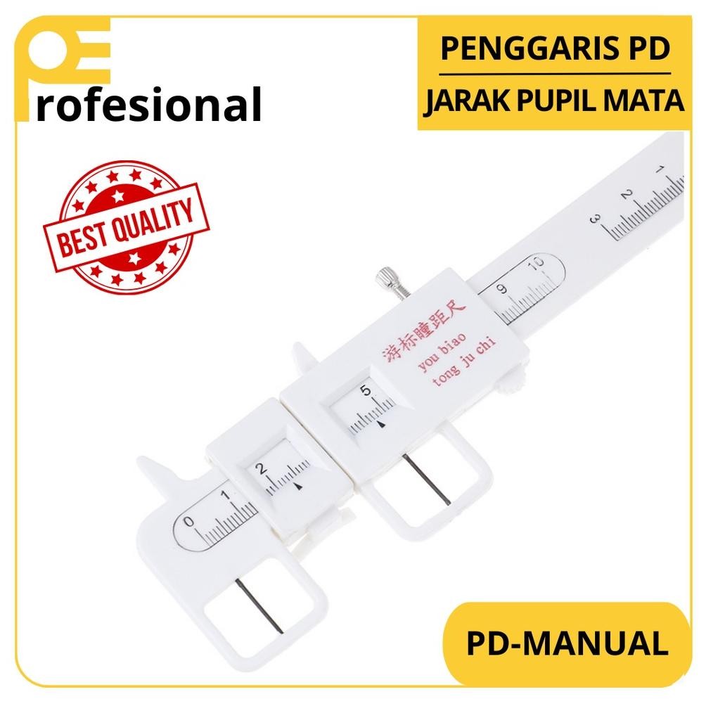 

hjg-7 PL30 1PC PENGGARIS PD PENGUKUR JARAK PUPIL MATA (PD-Manual) Terlaris Viral