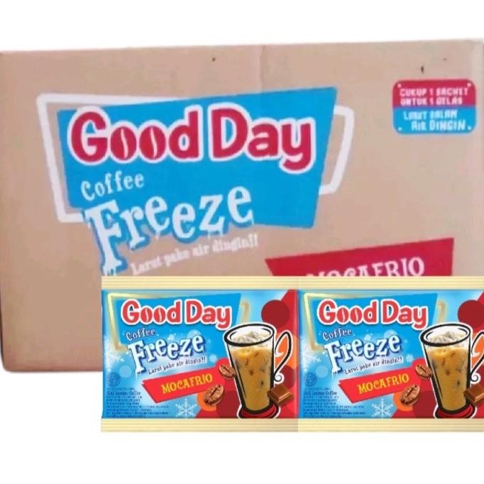 

Murah Good Day Freeze Moccafrio 1 Dus = 120 Pcs @ 30 Gram