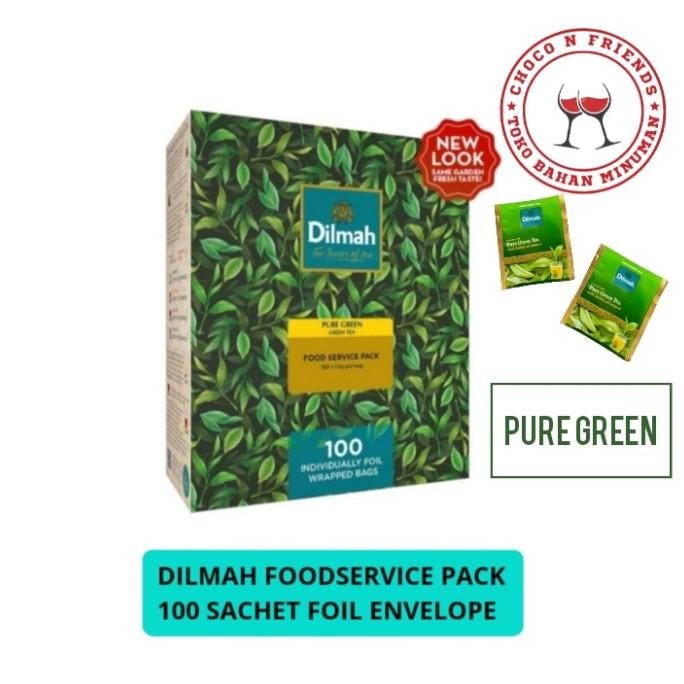 

Promo Teh Dilmah 100Sachet Pure Green