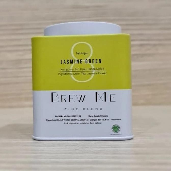 

Grosir Brew Me Jasmine Green Tea Teh Melati 50Gr