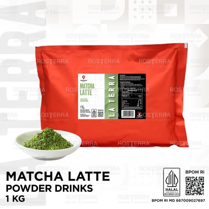 

Murah Powder Premium Matcha Latte Drink Bubuk Minuman Rasa Matcha Latte 1Kg La Terra