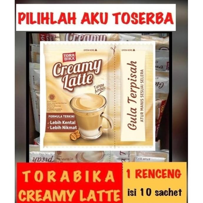 

Murah Torabika Creamy Latte Renceng 10 Sachet @ 25 Gr (Harga 1 Dus )