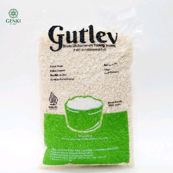 

Grosir Gutlev Beras Porang Glukomanan - 1 Kg