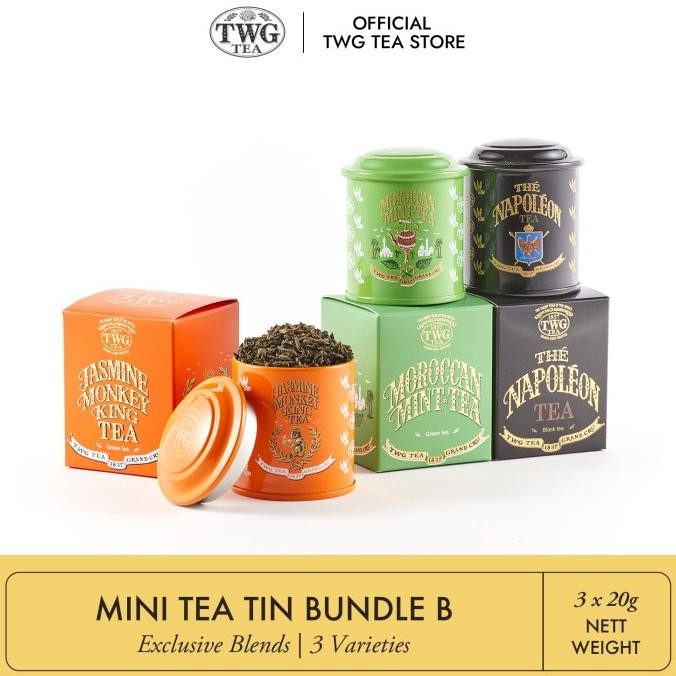 

Grosir Special Bundle | Twg Tea Mini Tins Set