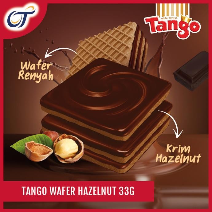 

Promo [Buy2Get1] Tango Wafer Premium Hazelnut 1 Box