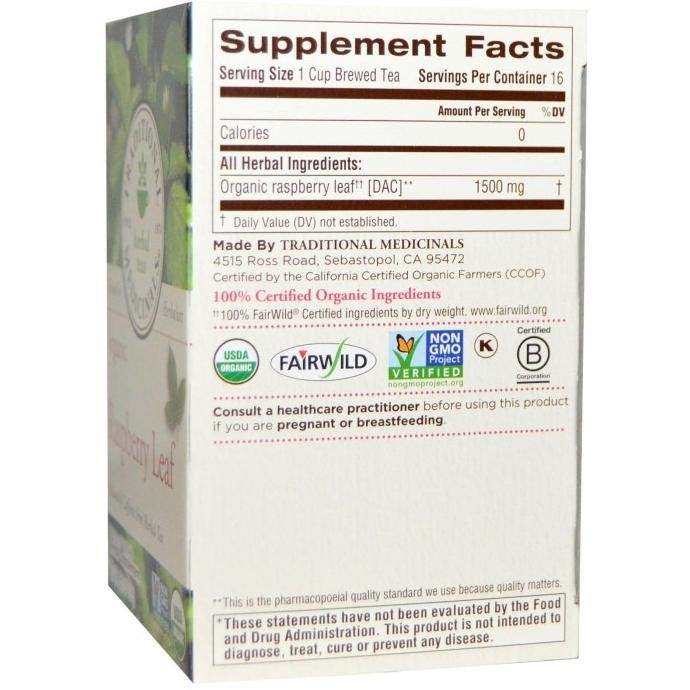 

Sale Traditional Medicinals Relaxation Teas Organic Raspberry Leaf