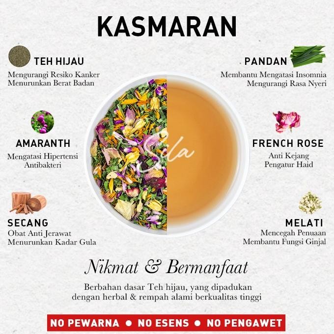 

Grosir Artisan Tea | Kasmaran | Bulk | Teh Premium | Green Tea