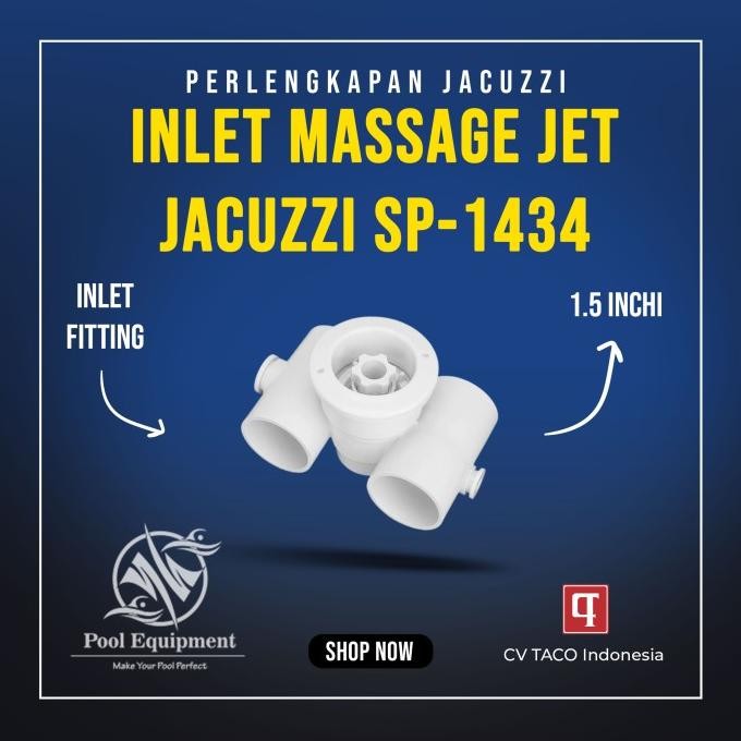 Massage Jet Inlet 1,5" - Spa & Jacuzzi Co