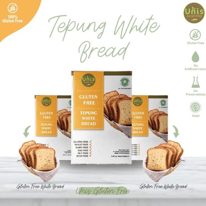 

Murah Tepung White Bread Unis Gluten Free Premix White Bread Flour