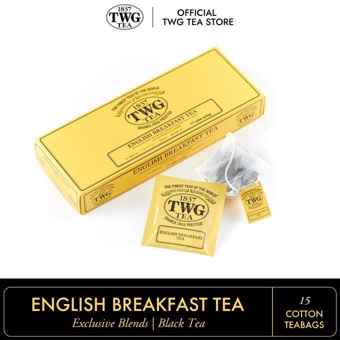 

Promo Twg Tea English Breakfast Tea, Cotton Teabag