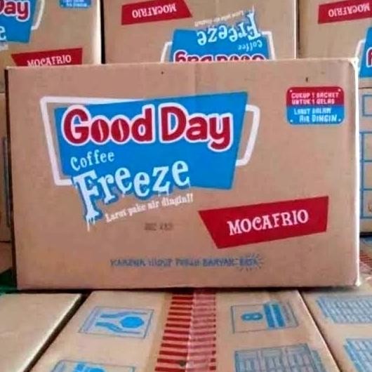 

Grosir Good Day Freeze Mocafrio - 1 Dus Isi 12 Renceng - Good Day Coffee Freeze - Good Day Biru