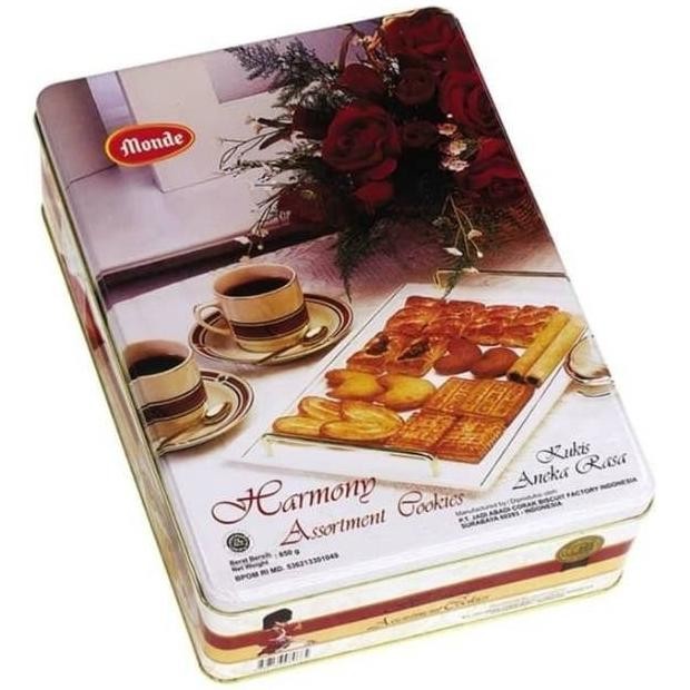 

Murah Monde Harmony Assortment Cookies 850Gr| Biskuit | Kue | Wafer