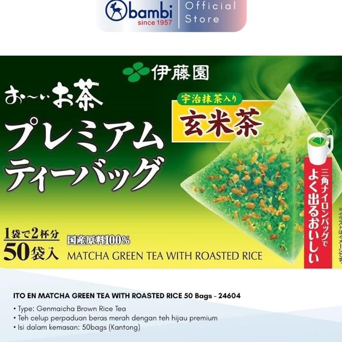

Sale Ito En Green Tea Matcha With Roasted Rice Original Japan