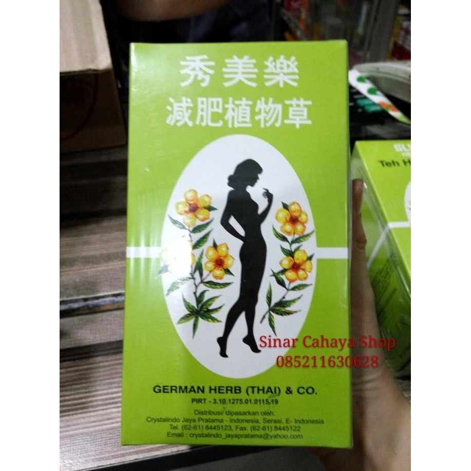 

Promo Sliming Herb Tea Teh Hijau Celup 60 Bgks