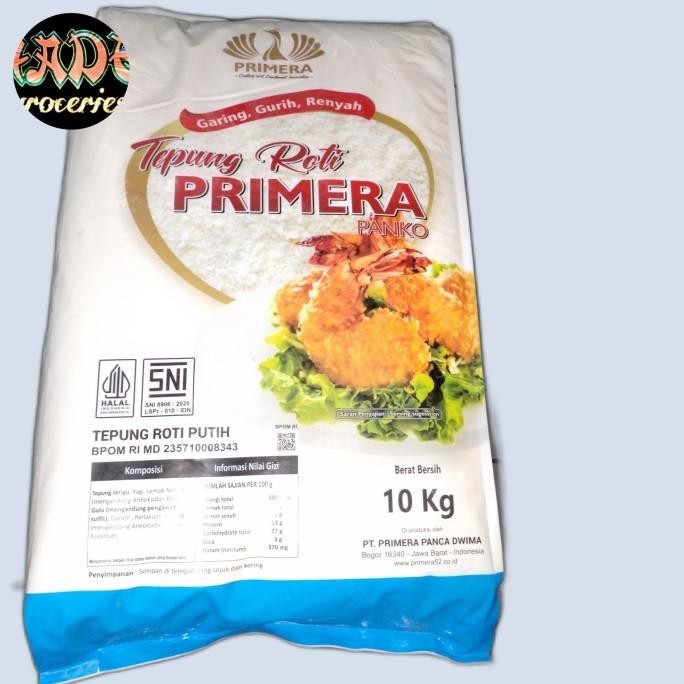 

Grosir Tepung Roti Primera 10Kg Panko Breadcrumbs White Mix Dan Orange Chat U/Pariannya Ok Ya Garing Girih Renyah