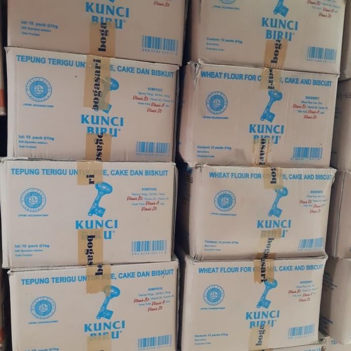 

Sale Terigu Kunci Biru (1Carton 12Pcs) / Terigu Kunci Biru 1Dus