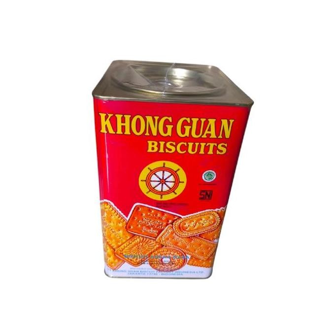 

Promo Khongguan Biscuit Merah Kaleng 1,6Kg - Kaleng Besar