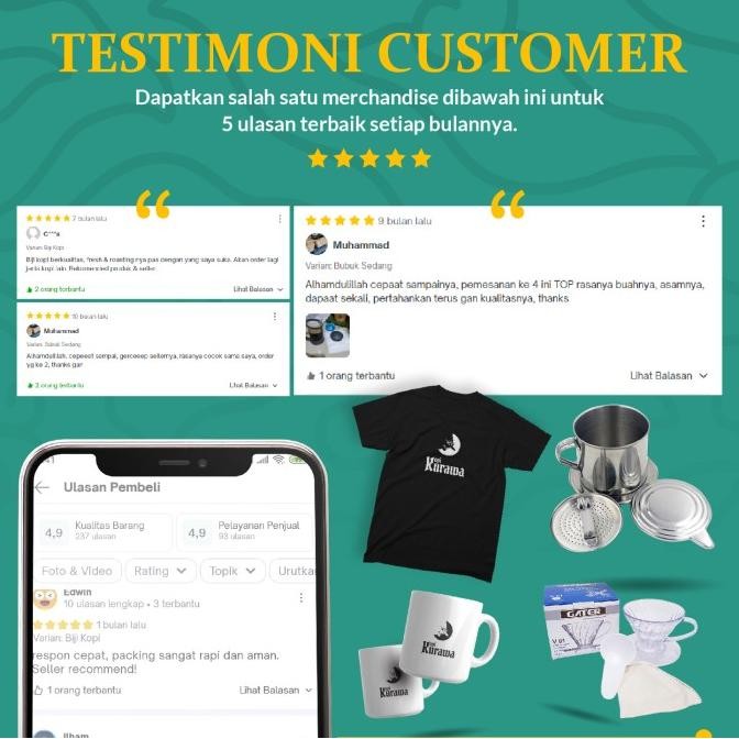 

Murah Kopi Espresso House Blend Breakfast Coffee Roast Beans Biji Bubuk 500G