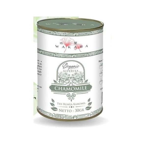 

Grosir Supertea Chamomile Wakaba Teh Herbal Untuk Kesehatan Ajntung Dan Bebas Kafein - 30G