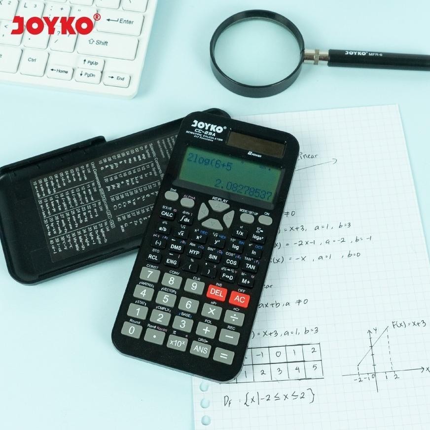 

gf-5 It34 Kalkulator SCIENTIFIC JOYKO CC 29A ILMIAH - Calculator Sekolah Kuliah Original Premium