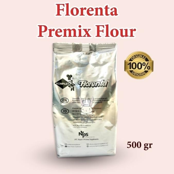 

Promo Tepung Florenta/Florentine Powder (Cookies Caramel) 500 Gr