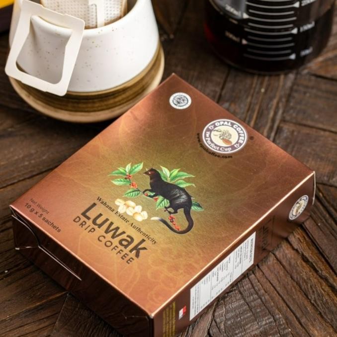 

Grosir Opal Coffee Luwak Drip Coffee