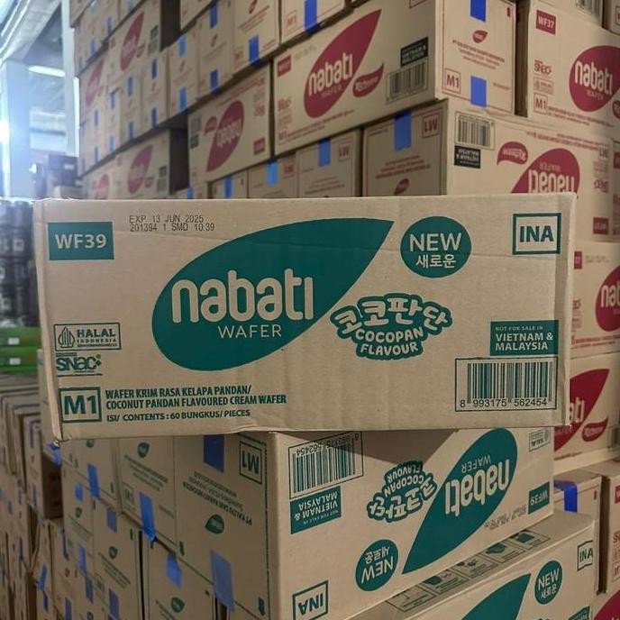 

Promo Exc Live 1 Kardus Nabati Wafer Isi 60 Packkk