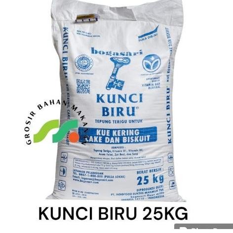 

Murah Terigu Kunci Biru 25Kg (Instant)
