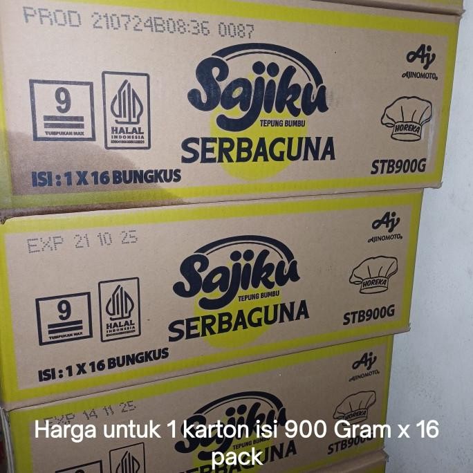 

Murah Sajiku Tepung Bumbu Serbaguna 900 Gr Kartonan