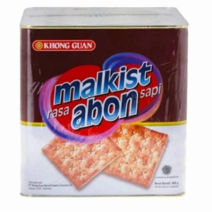 

Promo Khong Guan Malkist Rasa Abon Sapi 600Gr Kaleng