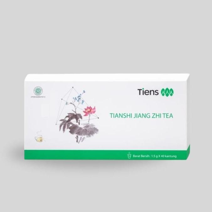 

Murah Tiens Jiang Zhi Tea 1 Box Isi 40 Bag Green