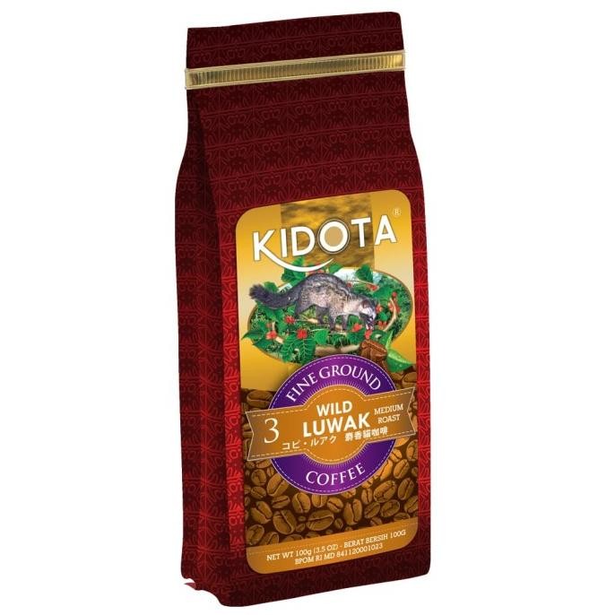 

Sale Kopi Kidota Wild Luwak (Luwak Asli) Bubuk Halus (Fine) 100G