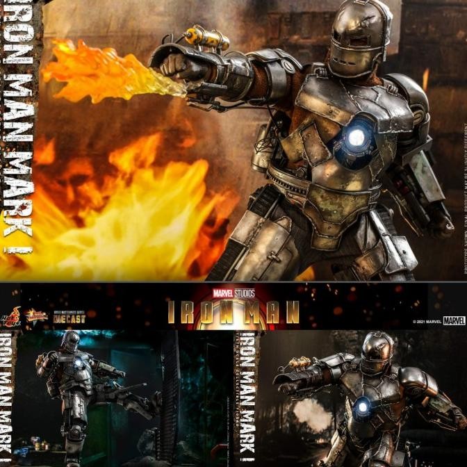 HOT TOYS MMS605D40 1/6 IRON MAN MARK 1 (I) DIECAST FIGURE