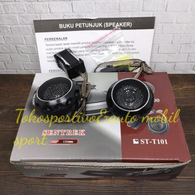 Tweeter audio mobil Twitter speaker mobil Sentrek 150watt universal